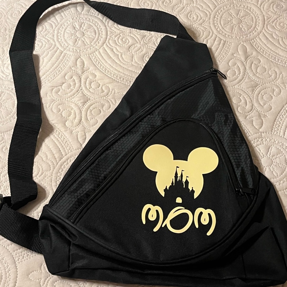 NWOT Disney “Mom” sling bag